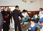 Visita a instituição de solidariedade social