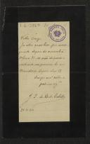 Carta de Jacinto Inácio de Brito Rebelo a Teófilo Braga