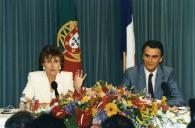 Visita de Édith Cresson a Portugal