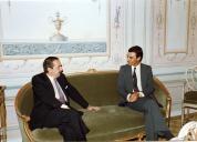 Audiência com Raúl R. Alfonsín