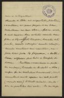 Carta de Francisco Xavier de Almeida Oliveira a Teófilo Braga