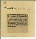 Dr. Augusto de Vasconcelos