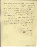Carta de David Lloyd George para Manuel Teixeira Gomes