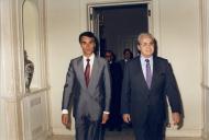 Visita de Perez de Cuellar a Portugal