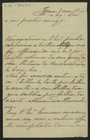 Carta de J. Ricardo da Costa S. Antunes a Teófilo Braga