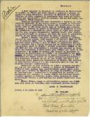 Petição de Manuel Bernardo Francisco Mendes, Domingos Jaime de Carvalho Melo, António Fernando Francisco Mendes e outros para Sidónio Pais