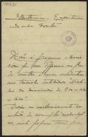 Carta de José Ferreira Martins a Teófilo Braga