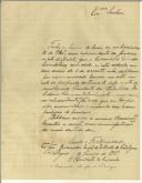 Ofício de Manuel Mendes da Conceição Santos 