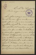 Carta de A. Xavier da Silva Pereira a Teófilo Braga