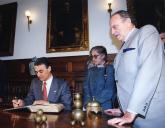 Visita de Aníbal Cavaco Silva a Santiago de Compostela
