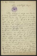 Carta de José Amador de los Rios para Teófilo Braga