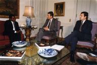 Visita de Afonso Macacho Marceta Dhlakama  a Portugal