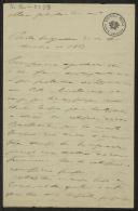 Carta de Francisco Maria Supico a Teófilo Braga