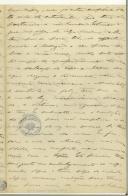 Carta de Teófilo Braga para Maria do Carmo Xavier de Barros Leite