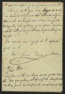 Carta de Luis Rivas y Roiz a Teófilo Braga