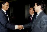 Visita do Presidente do Governo espanhol José Maria Aznar a Portugal