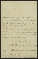 Carta de Maximiliano de Azevedo a Teófilo Braga