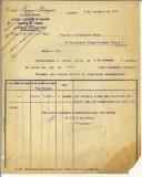 Carta do Crédit Franco-Portugais para Manuel Teixeira Gomes