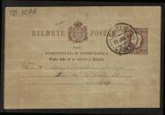 Bilhete-postal de João Eduardo Alves a Teófilo Braga