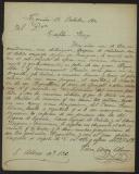 Carta de Pedro Arias Alvarez a Teófilo Braga