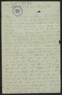 Carta de Ana Amália Martins da Cruz Xavier para Maria do Carmo Braga