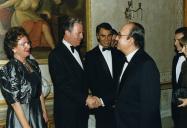 Visita de Jacques Santer a Portugal