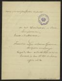 Carta de Francisco Lopes de Sousa Gama a Teófilo Braga