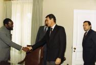 Visita de Jonas Savimbi