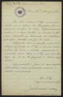 Carta de João Eduardo Alves a Teófilo Braga