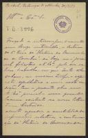 Carta de José Maria Rodrigues a Teófilo Braga