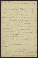 Carta de Inácio de Vilhena Barbosa a Teófilo Braga