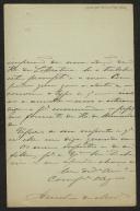 Carta de Anselmo de Morais para Teófilo Braga