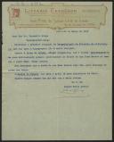 Carta de Livraria Chardron a Teófilo Braga
