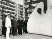 Fotografia de Américo Tomás em Setúbal, por ocasião das comemorações do II Centenário do nascimento do poeta Bocage