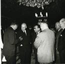 Fotografia de Américo Tomás por ocasião de um evento, onde foi oferecido um jantar e também, durante o qual, atuaram vários grupos de Ranchos Folclóricos