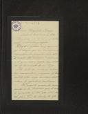 Carta de G. Nuñez Dutre a Teófilo Braga