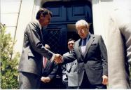 Visita de Perez de Cuellar a Portugal