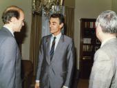 Visita do político francês Alain Juppé