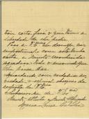 Carta de Maria Luísa Batalha para António Pais