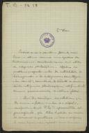 Carta de Abel Andrade a Teófilo Braga