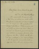Carta de Hugo dos Reis a Teófilo Braga