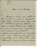 Carta de Alexandre Fee (?) para Freitas Soares