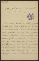 Carta de António Cabreira a Teófilo Braga