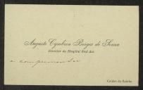 Carta de Augusto Cymbron Borges de Sousa a Teófilo Braga