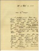 Carta de Feliciano da Costa