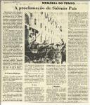 A proclamação de Sidónio Pais
