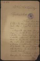 Carta de David A. Cohen a Teófilo Braga