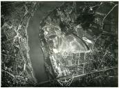 Fotografia aérea das cidades do Porto e Gaia