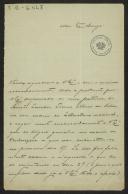 Carta de António Tomás Pires para Teófilo Braga
