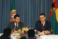 Visita de Carlos Alberto Wahnon de Carvalho Veiga a Portugal